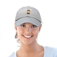 thumbnail image 5 of DALIX Cute Moose Hat Baseball Cap in Gray, 5 of 6