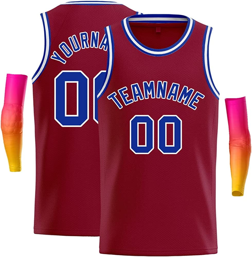 Custom Basketball Jersey 90\'s Hip Hop Stitched & Printed Letters