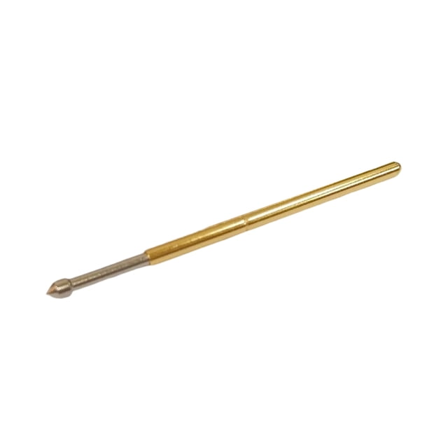 Eigraketly 100 Uds sonda de prueba 1,5mm 3A cobre sondas de prueba resistentes accesorios de herramientas de acero inoxidable Pin mano de obra Medidores de medidas dimensionales