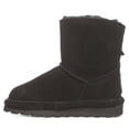thumbnail image 3 of BEARPAW Isabelle Toddler Black Size 12 | Toddler's Boot Classic Suede | Kid's Pull On Boot | Comfortable Winter Boot, 3 of 8