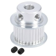 Uxcell Aluminum M-X-L 30 Teeth 6mm Bore Timing Belt Pulley for 10mm Belt 3D Printer CNC