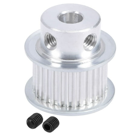 Uxcell Aluminum M-X-L 30 Teeth 6mm Bore Timing Belt Pulley for 10mm Belt 3D Printer CNC