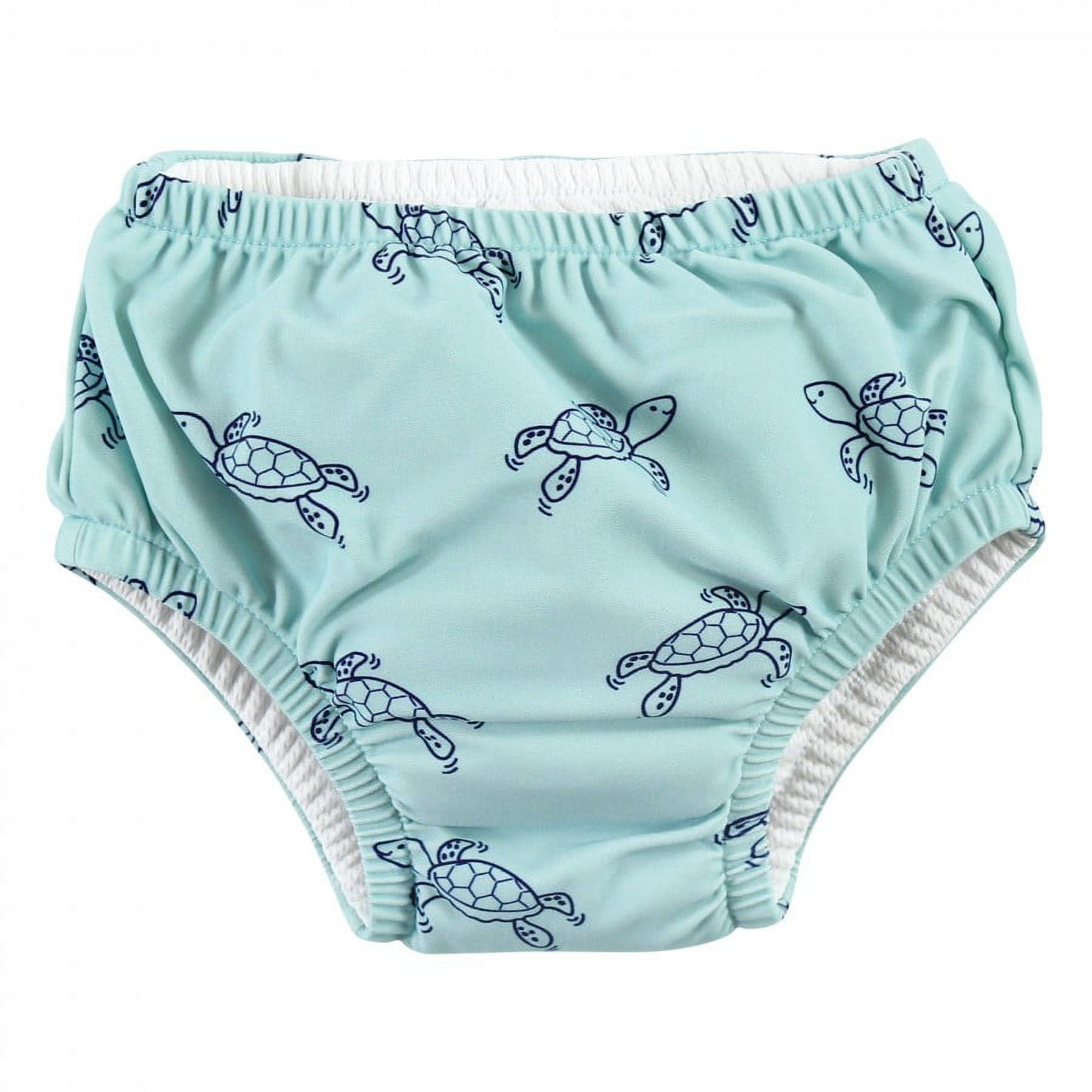 Hudson Baby Infant Boy Swim Diapers, Sea Turtle, 3 Toddler