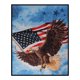 thumbnail image 2 of Cuadros Decorativos 11CT completo punto de cruz bandera americana Animal contado DIY bordado decoración del hogar Ndcxsfigh Nuevos Originales, 2 of 9