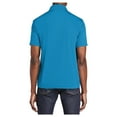 thumbnail image 2 of Yellow Rooster Men's PosiCharge RacerMesh Polo Shirts Pond Blue L, 2 of 6