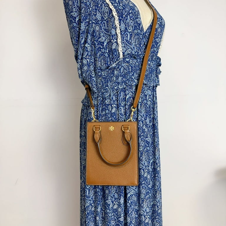 138274 Tory Burch★Blake Mini Shopper TORY BURCH 138274 MINI SHOPPER CROSSBODY BAG IN BROWN