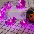 thumbnail image 3 of FaLX Halloween Lights String Funny Cute Skeleton Ghost Pumpkin Bat Lights Scene Layout Various LED String Lights Easter Ghost Festival Decoration Party Supplies, 3 of 8