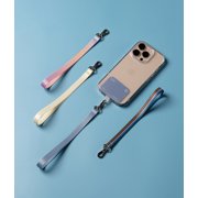 Ringke Hand Hook Strap for Universal Phone Case, Slim Durable Hand Strap Phone Holder Compatible with Tether Tab - Aurora