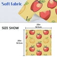 thumbnail image 5 of Napkin Satin Napkin 20*20Inchx6 Kitchen Towel Dinner Plate Towel Decorative Towel Napkin Tea Towel Suitable For Kitchen Table Red and Yellow Apple, 5 of 8