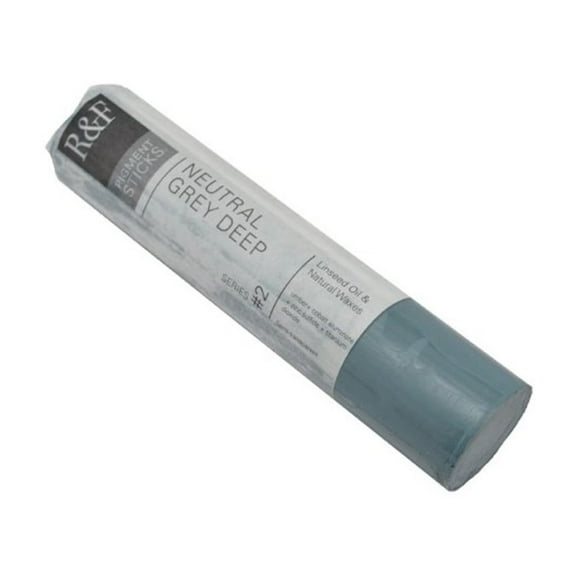 R&F Handmade Paints 222C Oil Pigment Stick 188ml Neutral Grey Deep