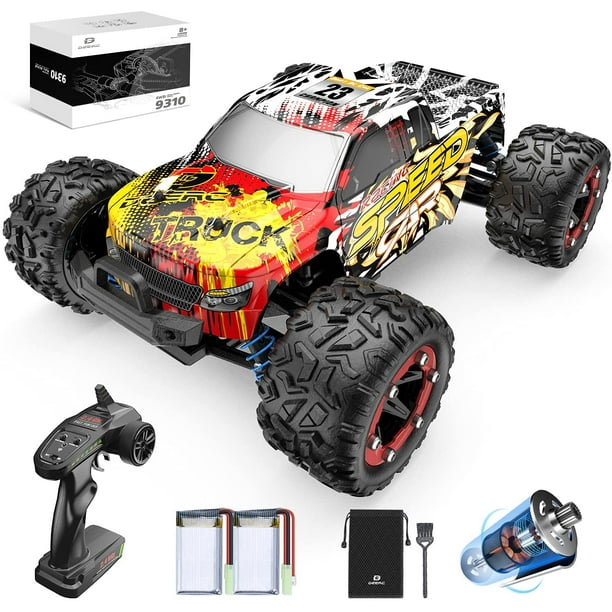 DEERC Car High Speed Remote Control Car for Kids Adults 4WD Off Road RC ...