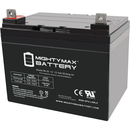 

ML35-12 - 12 Volt 35 AH SLA Battery- Mighty Max Battery Brand Product