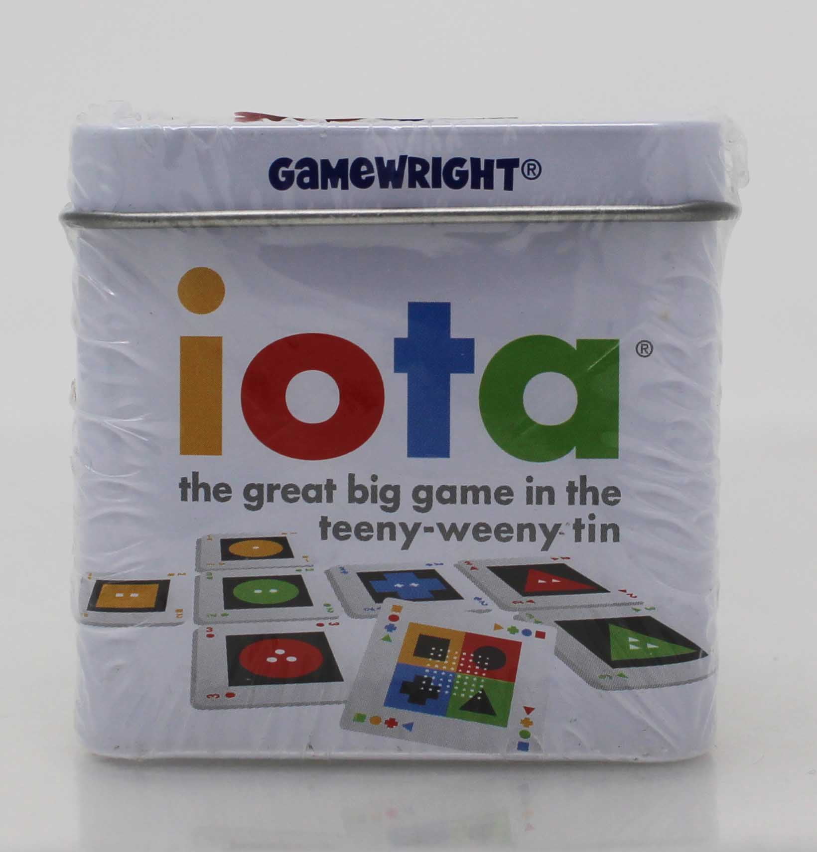 Gamewright IOTA Card Game in Teeny Tin Mensa 2-4 Players Ages 8 for sale online 