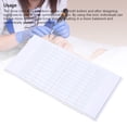 thumbnail image 3 of Eyebrow Stencil Sticker, 12 Sheet Eyebrow Measurement Ruler Sticker Pratical  for Drawing Eyebrow, 3 of 7