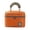 Orange, variant on Travel Makeup Organizer Bag, Portable Cosmetic Storage Pouch For Travel With Water-Resistant Fabric Zippered Case For Toiletries, Brushes, Cosmetics, Jewelry, Orange Travel