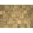 thumbnail image 1 of Ahgly Company Indoor Rectangle Patchwork Brown Transitional Area Rugs, 7' x 9', 1 of 4