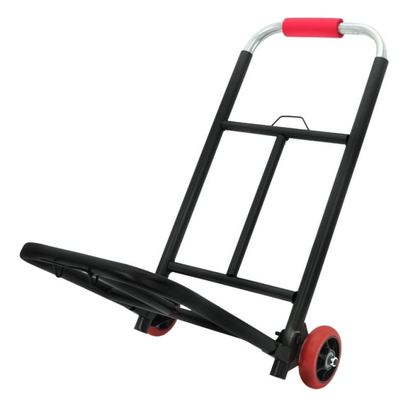 Milisten Foldable Dolly Cart Heavy Duty Utility Iron 1Pcs 35.4x16.5x13.4in
