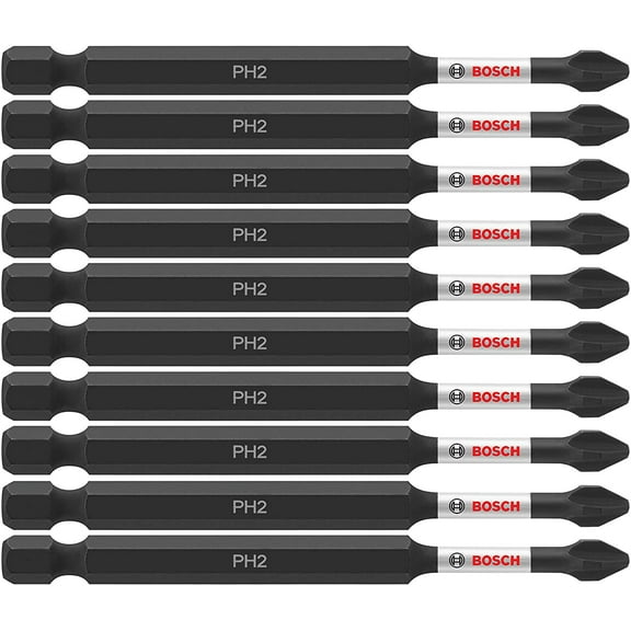 Bosch 10 Pack of Genuine OEM Drill Bits - ITPH235B