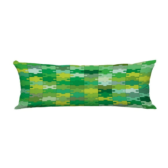 EREHome Colorful puzzle Pillow Cover Body Pillowcase Pillow Protector 20x60 Inch