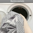 thumbnail image 2 of Abstract Dog Crate Cover, Continuous Floral and Lines Simplistic Soft Grey Illustration, Easy to Use Pet Kennel Cover Small Dogs Puppies Kittens, 7 Sizes, Charcoal Grey and Pale Grey, by Ambesonne, 2 of 6