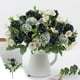 thumbnail image 4 of Ramo de Rosas Artificiales de Imitación, 2 Unidades, 28 Cm, Plástico Realista, para Decoración de Bodas, Hogar, Oficina, Arreglos Florales Frescos., 4 of 6