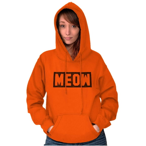 Crazy Cat Lady Meow Kittycat Lover Women Plus Size Graphic Pullover Hoodie Brisco Brands 2X