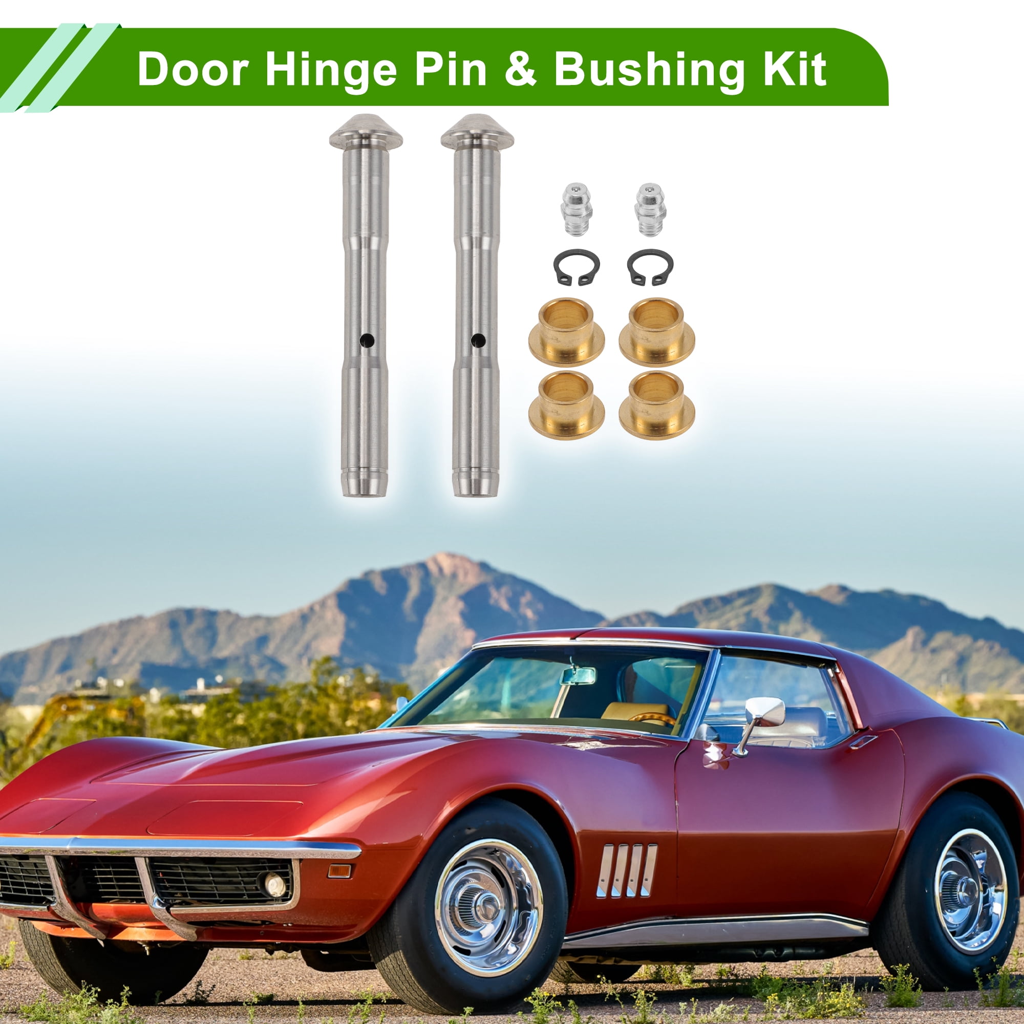 Unique Bargains Door Hinge Pin & Bushing Kit for Chevrolet Express
