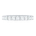thumbnail image 5 of Rosec Jewels Moissanite Eternity Ring for Women - Certified Moissanite Wedding Band - D-VS1 Quality - with Jewelry Box, 925 Sterling Silver, US 10.00, 5 of 9