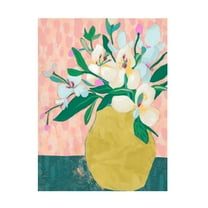 Trademark Fine Art June Erica Vess Patterned Arrangement II Canvas Wall Art