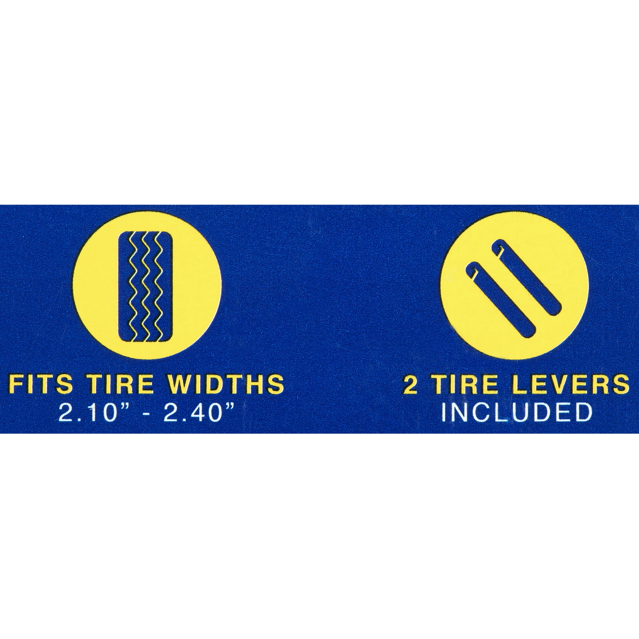 Goodyear 29" x 2.1"-2.4" Heavy Duty Tube, Presta Valve, Black