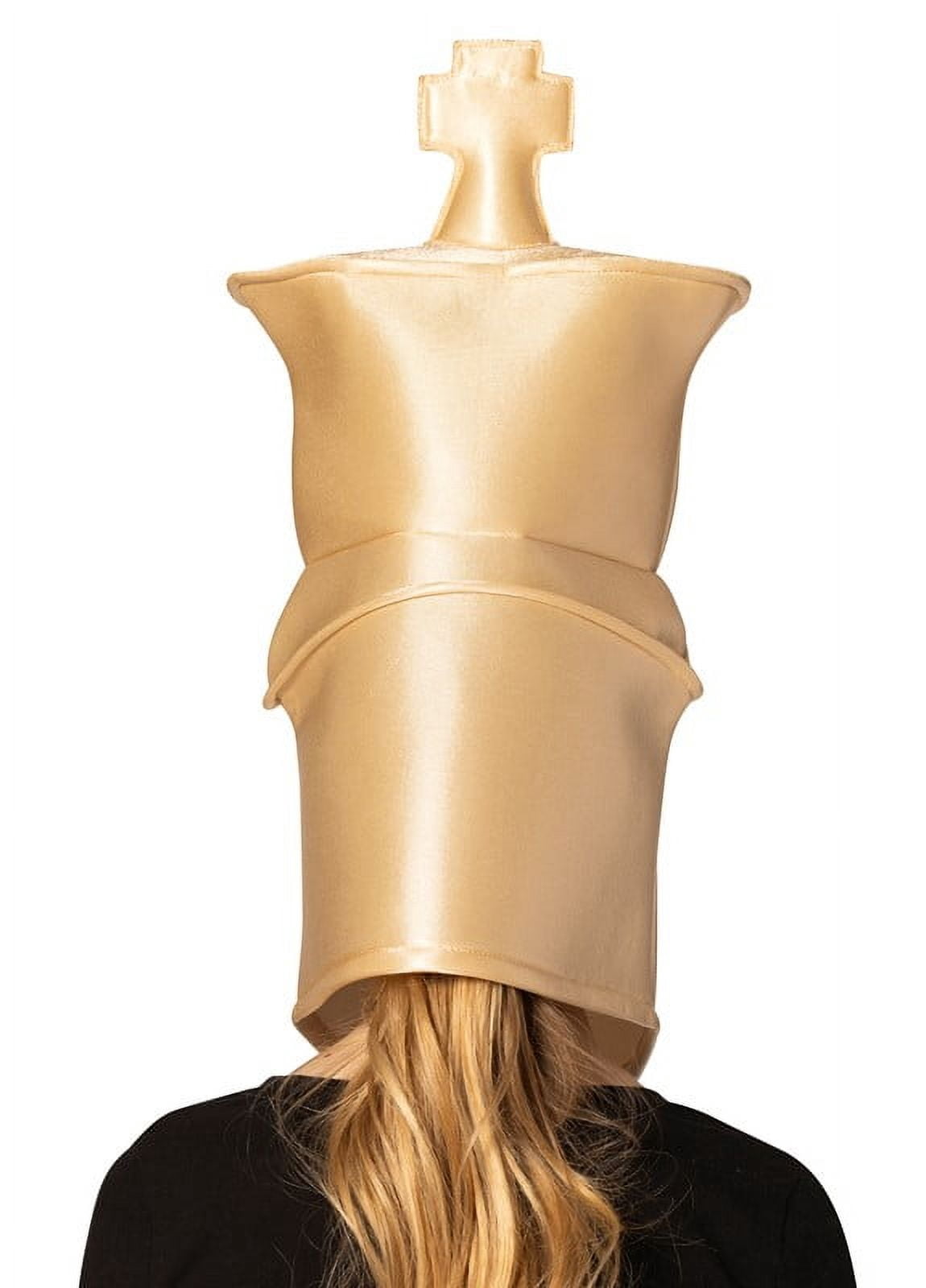 Rasta Imposta Ultimate Deluxe Beige King&nbsp;Chess Headpiece Halloween Mask Costume, Adult One Size, R1304-OS