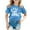 Blue, variant on I Am The Big Sister T Shirt for Toddler Girls Toddler Tassel Shirt Girls' Fashion Casual Breathable Printed T Shirt