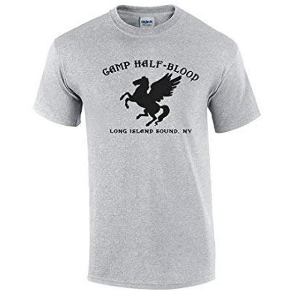 Camp Half-Blood Short Sleeve T-shirt-Sportsgray-XL