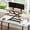 Rustic-35 in, variant on FLEXISPOT 32" Motorized Standing Desk Converter, Electric Stand up Desk Riser, Sit to Stand Dual Monitor and Laptop Workstation with Wide Keyboard Tray, Black