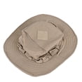 thumbnail image 3 of Wide Brim Outdoor Fisherman Hat with Chin Strap, Unisex UPF Sun Cap, Breathable Hiking and Casual Headwear, 3 of 3