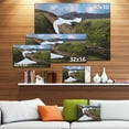 thumbnail image 3 of White Spots Snowfields In Gullies - Large Landscape Canvas Art, 3 of 4