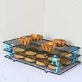 thumbnail image 6 of Shoreew Baking Sheet Stackers Reusable Trays Stacking Holder Space-Saving Baking Pan Stacking Clips Freeze Dryer Trays, 6 of 7