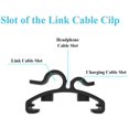 thumbnail image 5 of 4 Piezas Organizador de Cables de Datos Clips de Alambre Soporte de Cable para Auriculares de Realidad Virtual Link, 5 of 5