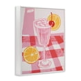 thumbnail image 3 of Stupell Industries Pink Lemonade on Tablecloth White Framed Giclee Art design by Walker Noble, 14 x 11, 3 of 8