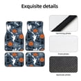 thumbnail image 4 of Fuzoiu Halloween Print Carpet Floor Mats for Car,Car Foot Mat Set,Universal Fit 4 Piece Mat Pad Set,Fits Most Cars Trucks Vans Sedans SUV Auto Carpet Mat Se, 4 of 7
