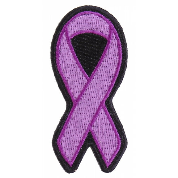 Purple Ribbon Patch For Breast Cancer Survivors