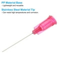 thumbnail image 3 of Agujas de dispensación Uxcell 25G, 102Pcs 1 pulgada Aguja de dispensación de punta roma, Rosa, 3 of 7