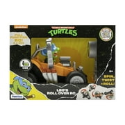 Teenage Mutant Ninja Turtles Leos Roll Over RC, a appropriate for ages 5+. USB charger, and batteries required.