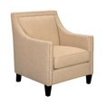 thumbnail image 1 of Bowery Hill Contemporary Fabric Accent Chair in Natural Beige, 1 of 1