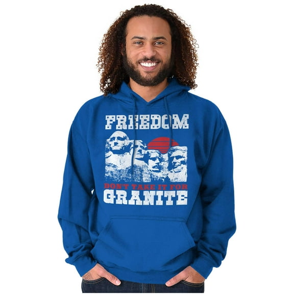 Mount Rushmore Funny 4th of July USA Hoodie Sweatshirt Women Men Brisco Brands S