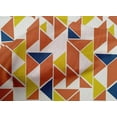 thumbnail image 4 of oneOone Cotton Poplin Fabric Parallelogram & Triangle Geometric Printed Fabric 1 Yard 56 Inch Wide, 4 of 4
