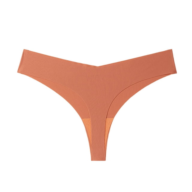 Mgmyaa Culotte Taille Basse pour Femmes Aguichant Respirante Sans Couture Invisible