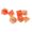 Orange Yellow, variant on 7 pieces Polyhedral D20 D12 D10 D8 D6 D4 16mm for RPG Orange Yellow