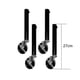 thumbnail image 5 of Table Leg Extension for Castors - Pack of 4 Risers with Wheels for Straight and Curved Legs 27cm, 5 of 5