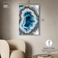thumbnail image 5 of Gilded Geode Eye II Canvas Blue Geode Wall Art by Art Remedy, Gallery Wrapped, 24 x 36, 5 of 7